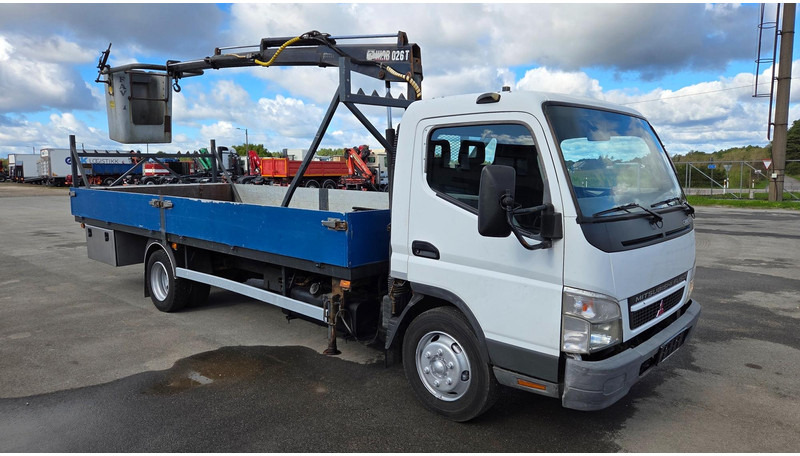 Mitsubishi CANTER FE85B HIAB 026 - Camión caja abierta, Camión grúa: foto 2 Mitsubishi CANTER FE85B HIAB 026 - Camión caja abierta, Camión grúa: foto 2