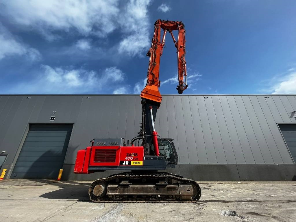 Excavadora de demolición Hitachi ZX 470 LCD - 3 (25m high reach demolition): foto 10