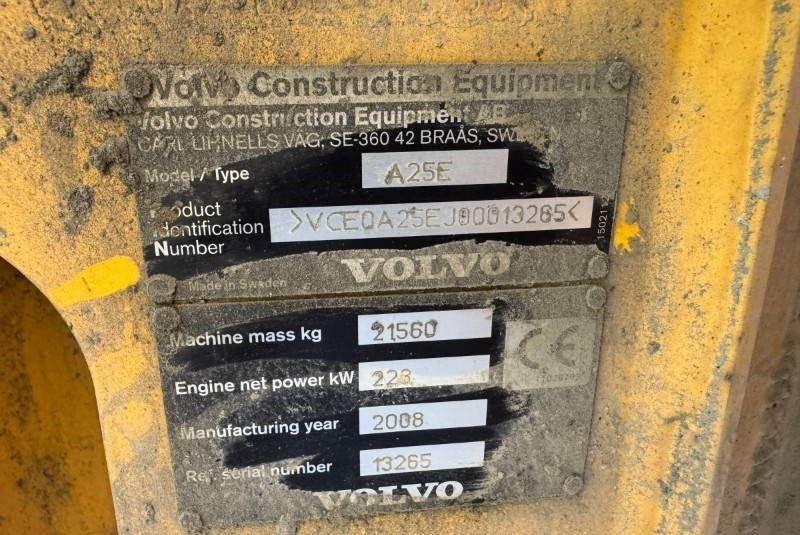 Volvo A 25 E (On Transport) - Dúmper articulado: foto 2 Volvo A 25 E (On Transport) - Dúmper articulado: foto 2
