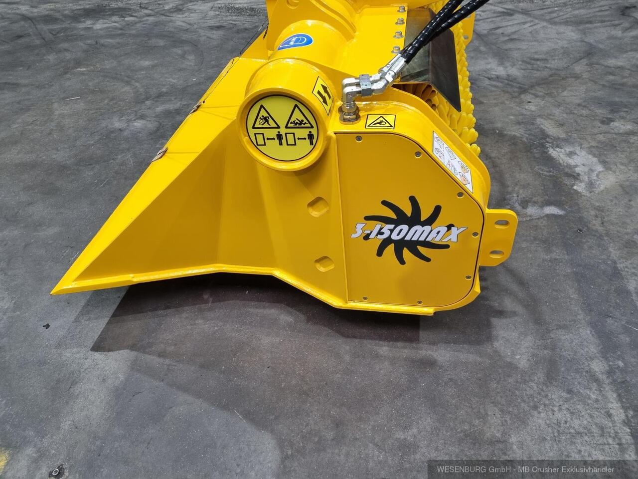 GYRUstar 3-150 Max Sieblöffel, Separator Gyru-Star 3-150MAX für Bagger 7 - 10 t - Cuchara para clasificación para Excavadora: foto 3 GYRUstar 3-150 Max Sieblöffel, Separator Gyru-Star 3-150MAX für Bagger 7 - 10 t - Cuchara para clasificación para Excavadora: foto 3