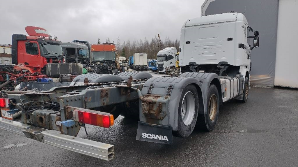 Camión chasis Scania R164 480 rautajouset,av4100mm , ADR. HIENO!!: foto 8