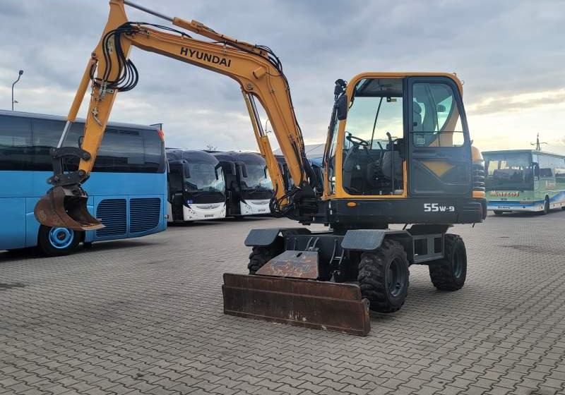 Excavadora de ruedas Hyundai ROBEX 55W-9 EXCAVATOR / SPROWADZONY Z FRANCJI: foto 16 Excavadora de ruedas Hyundai ROBEX 55W-9 EXCAVATOR / SPROWADZONY Z FRANCJI: foto 16