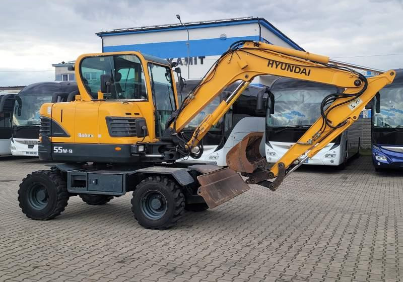 Excavadora de ruedas Hyundai ROBEX 55W-9 EXCAVATOR / SPROWADZONY Z FRANCJI: foto 17 Excavadora de ruedas Hyundai ROBEX 55W-9 EXCAVATOR / SPROWADZONY Z FRANCJI: foto 17
