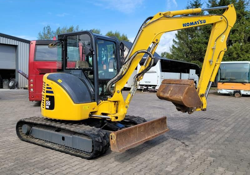 Komatsu PC55MR-3 / SPROWADZONA / 4 380 MTH - Excavadora de cadenas: foto 2 Komatsu PC55MR-3 / SPROWADZONA / 4 380 MTH - Excavadora de cadenas: foto 2