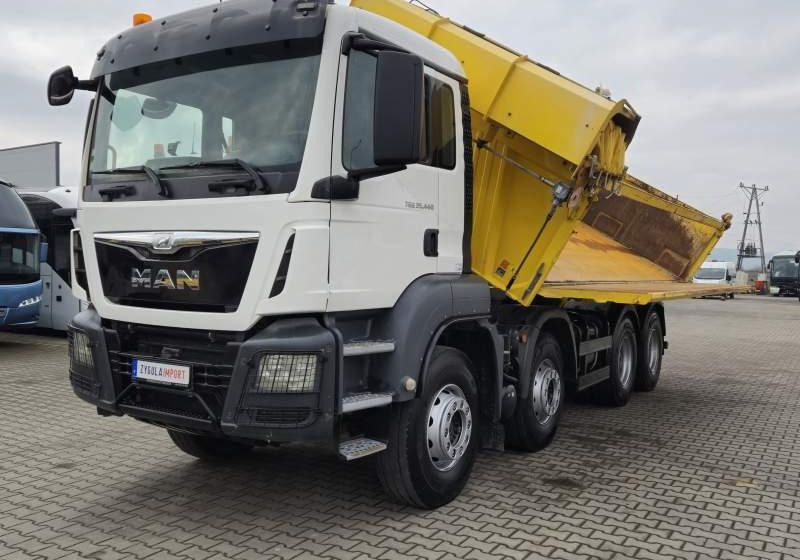 Camión volquete MAN TGS 35.440/2 STRONNA WYWROTKA/SPROWADZONY Z FR: foto 7