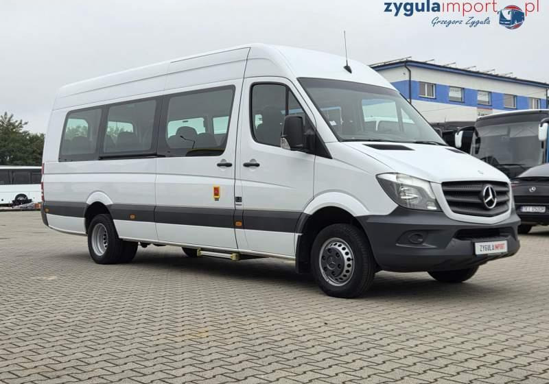 Mercedes-Benz SPRINTER TRANSFER/ SPROWADZONY/ MANUAL / EURO 6 - Minibús, Furgoneta de pasajeros: foto 1 Mercedes-Benz SPRINTER TRANSFER/ SPROWADZONY/ MANUAL / EURO 6 - Minibús, Furgoneta de pasajeros: foto 1