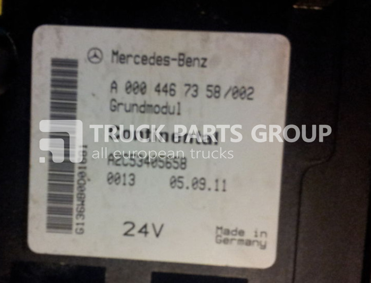 MERCEDES-BENZ Actros MP2, MP3 GM unit, Grundmodul, Fuse box, central electric fuse block - Fusible para Camión: foto 4 MERCEDES-BENZ Actros MP2, MP3 GM unit, Grundmodul, Fuse box, central electric fuse block - Fusible para Camión: foto 4