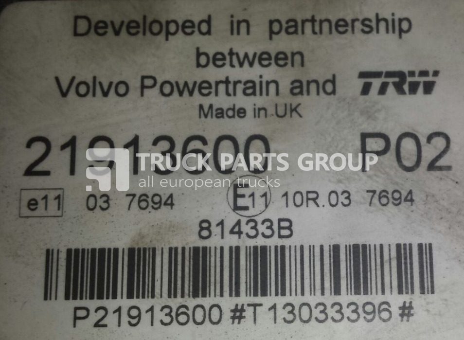RENAULT T-RANGE, GAMA EURO6, 22423434, 2191360, 85021088, 85027088 engin control unit - Unidad de control para Camión: foto 2 RENAULT T-RANGE, GAMA EURO6, 22423434, 2191360, 85021088, 85027088 engin control unit - Unidad de control para Camión: foto 2