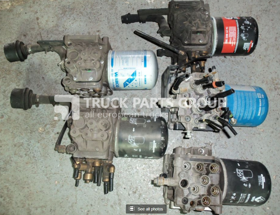 RENAULT premium, Magnum DXI, EURO4, EURO5, air dryer, APM unit, 50104578 crane - Piezas de freno para Camión: foto 1 RENAULT premium, Magnum DXI, EURO4, EURO5, air dryer, APM unit, 50104578 crane - Piezas de freno para Camión: foto 1