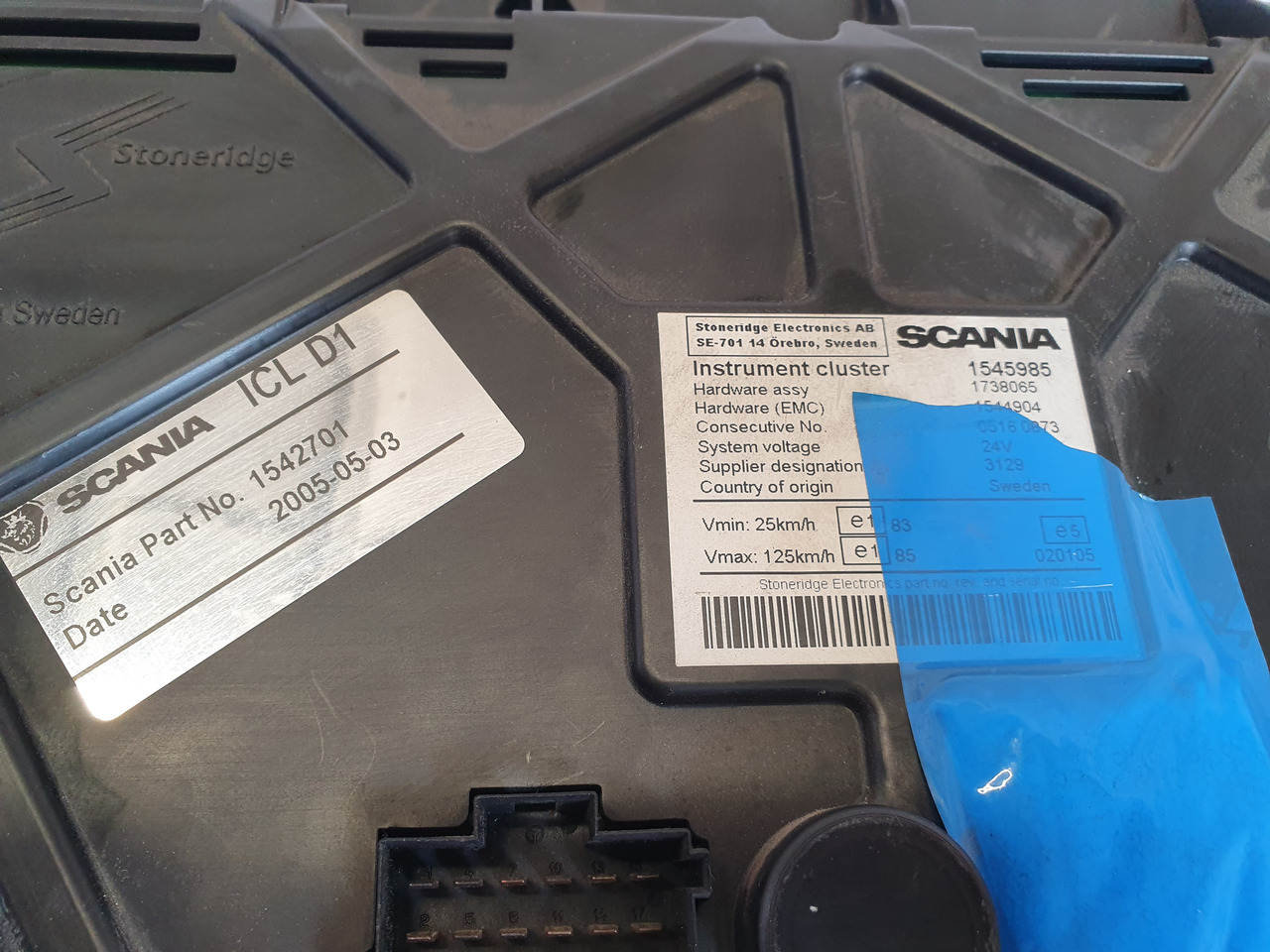 SCANIA SCANIA EURO3, P, G, R, T series dashboard, instrument panel, instrument cluster 1542701, 1752626, 1763537, 1775306, 1781708, 1849509, 1545985, 1545989, 1545993, 1763551, 1765222, 1849503, 1852891, 192 - Salpicadero para Camión: foto 4 SCANIA SCANIA EURO3, P, G, R, T series dashboard, instrument panel, instrument cluster 1542701, 1752626, 1763537, 1775306, 1781708, 1849509, 1545985, 1545989, 1545993, 1763551, 1765222, 1849503, 1852891, 192 - Salpicadero para Camión: foto 4