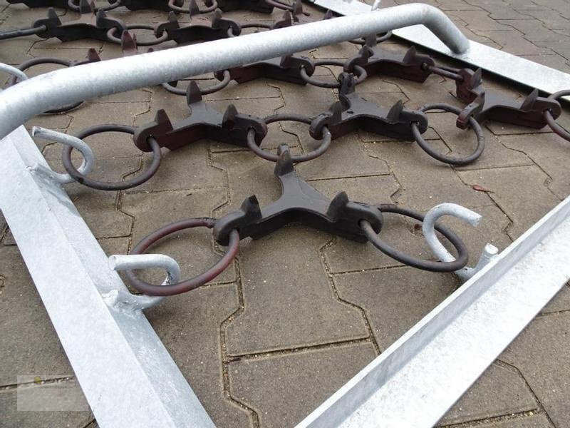 Rastra de cadenas nuevo Vemac Wiesenschleppe 4m 3reihig verzinkt Schleppe Striegel Egge NE: foto 12