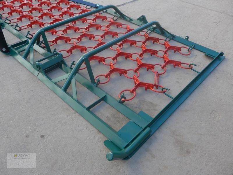 Rastra de cadenas nuevo Vemac Wiesenschleppe 4m 4reihig Schleppe Striegel Egge Profi NEU: foto 13