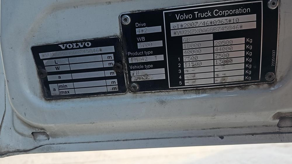 Volvo Fm450 - Cabeza tractora: foto 5 Volvo Fm450 - Cabeza tractora: foto 5