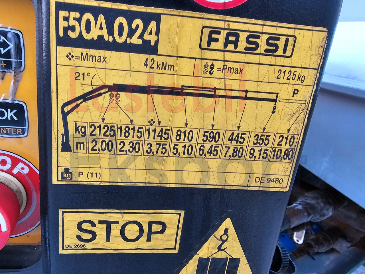 Arrendamiento de MITSUBISHI Fuso CANTER / FASSI F50 / LOW KM MITSUBISHI Fuso CANTER / FASSI F50 / LOW KM: foto 14