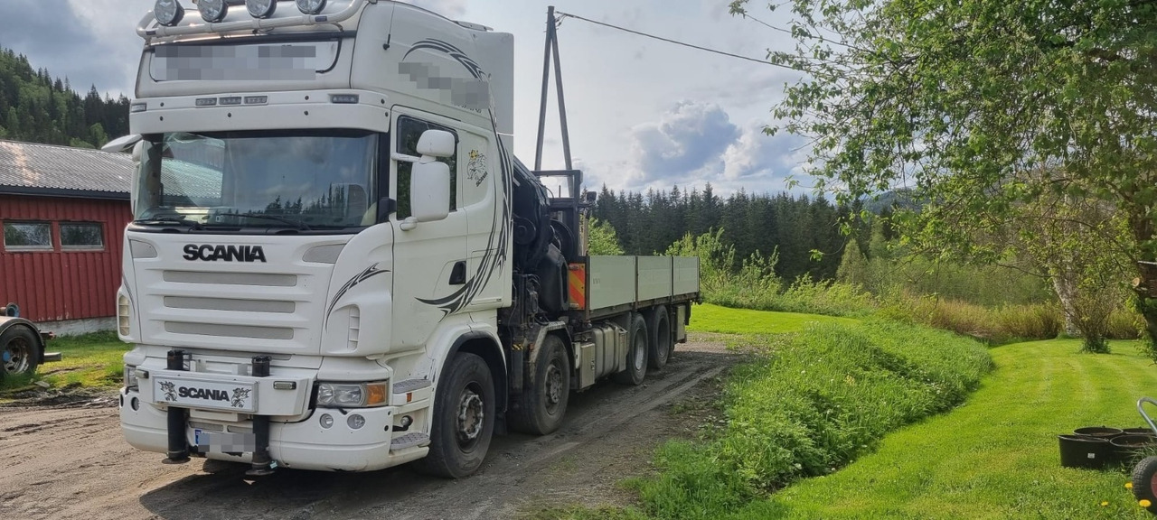 Scania R560 - Camión caja abierta, Camión grúa: foto 2 Scania R560 - Camión caja abierta, Camión grúa: foto 2