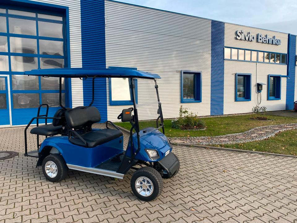 Golfcart Elektro Golfcar 48V 4-Sitzer Vorführfahrzeug 28km/H Clubcar *INKL.19% MWST*SOFORT VERFÜGBAR!* - Carrito de golf: foto 1 Golfcart Elektro Golfcar 48V 4-Sitzer Vorführfahrzeug 28km/H Clubcar *INKL.19% MWST*SOFORT VERFÜGBAR!* - Carrito de golf: foto 1