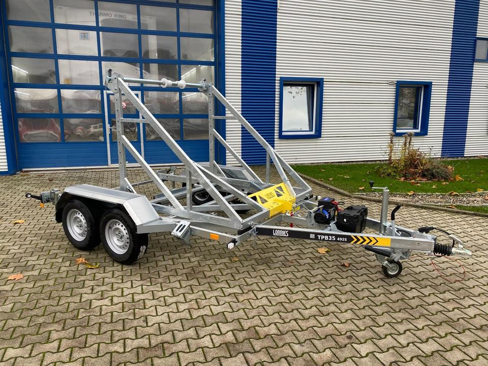 Lorries Kabeltrommel-Anhänger 3500KG mit E-Winde *INKL.19% MWST.*Kabelanhänger Sofort Verfügbar! - Remolque portabobinas: foto 3 Lorries Kabeltrommel-Anhänger 3500KG mit E-Winde *INKL.19% MWST.*Kabelanhänger Sofort Verfügbar! - Remolque portabobinas: foto 3
