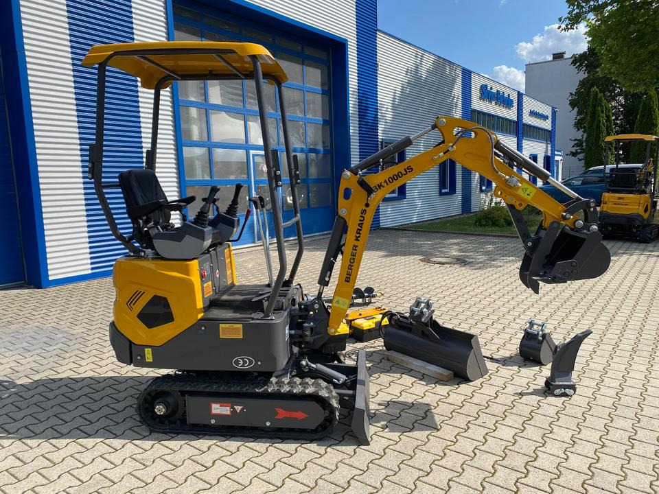 Miniexcavadora Minibagger BK1000JS inkl. großem Zubehörpaket *HERBSTAKTION*INKL.19% MWST*BERGER KRAUS*SOFORT!*: foto 7
