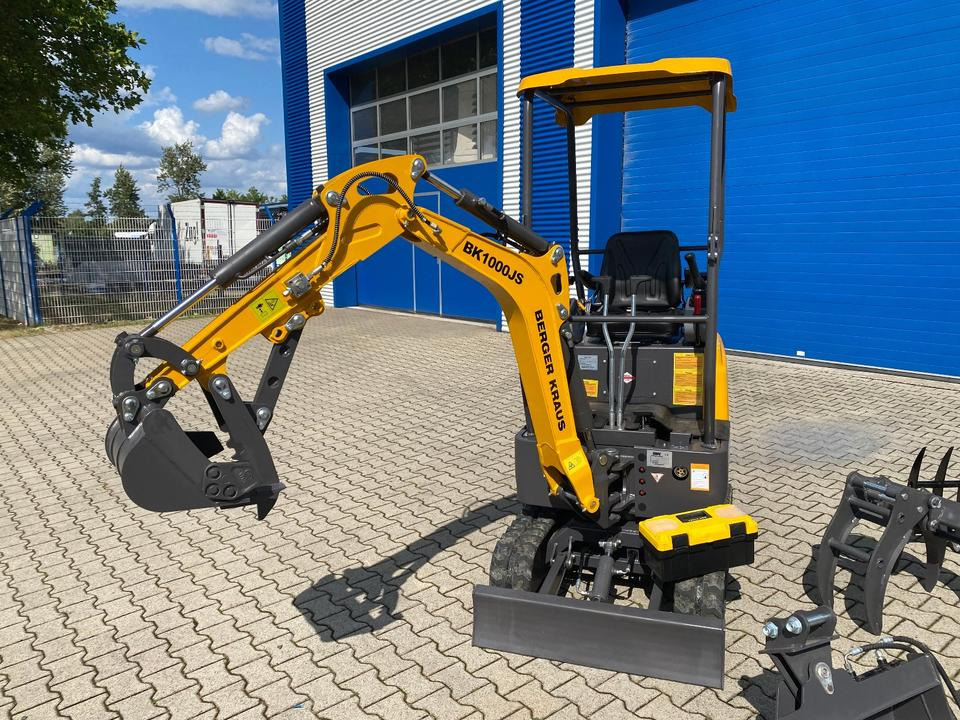 Miniexcavadora Minibagger BK1000JS inkl. großem Zubehörpaket *HERBSTAKTION*INKL.19% MWST*BERGER KRAUS*SOFORT!*: foto 18