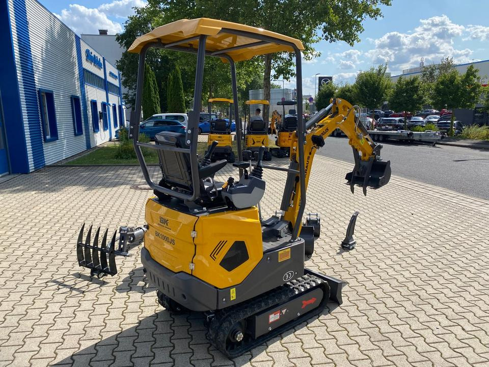 Miniexcavadora Minibagger BK1000JS inkl. großem Zubehörpaket *HERBSTAKTION*INKL.19% MWST*BERGER KRAUS*SOFORT!*: foto 6