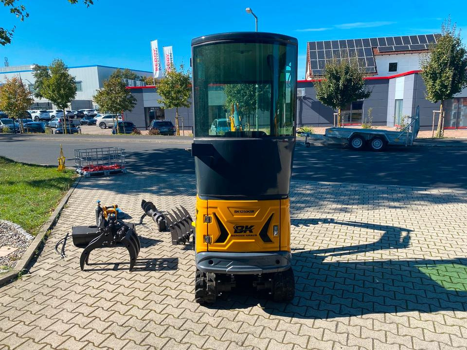 Miniexcavadora Minibagger BK1250KSR inkl. Zubehörpaket Klein *INKL.19% MWST*KUBOTA*SCHWENKARM*VERSTELLFAHRW*SOFORT!*: foto 16