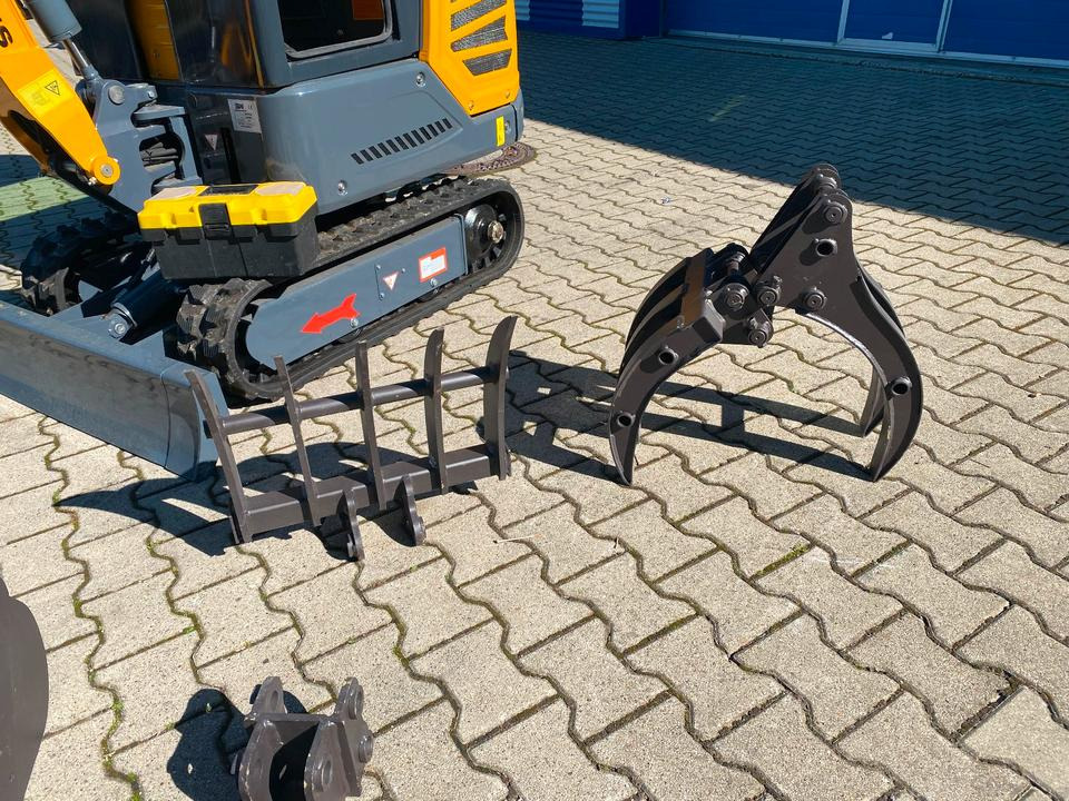 Miniexcavadora Minibagger BK1250KSR inkl. Zubehörpaket Klein *INKL.19% MWST*KUBOTA*SCHWENKARM*VERSTELLFAHRW*SOFORT!*: foto 15