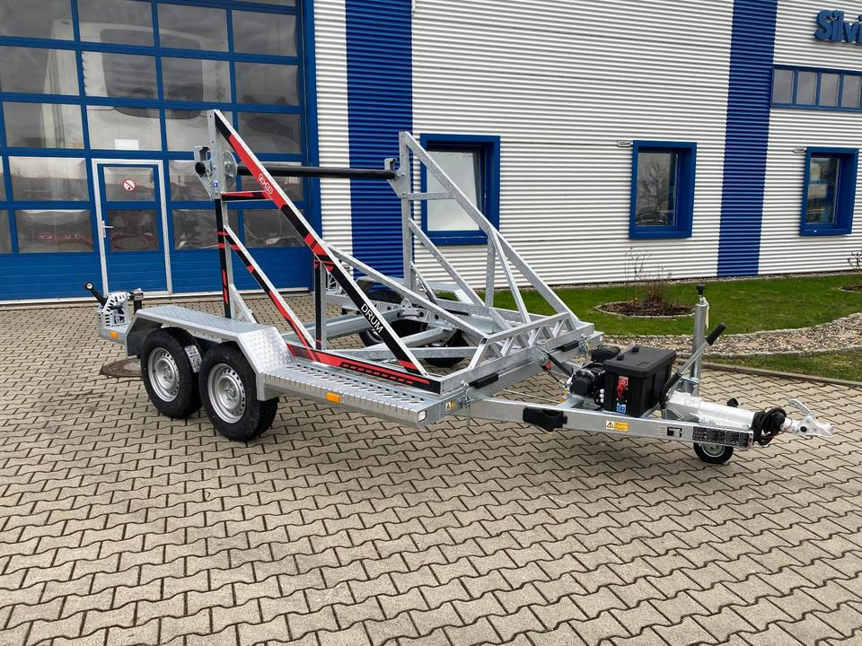 Vermietung / Kabelanhänger 3500KG E-Winde / Nutzlast 2749KG / Kabeltrommel-Anhänger / Glasfaser / 1 Woche - Remolque portabobinas: foto 3 Vermietung / Kabelanhänger 3500KG E-Winde / Nutzlast 2749KG / Kabeltrommel-Anhänger / Glasfaser / 1 Woche - Remolque portabobinas: foto 3
