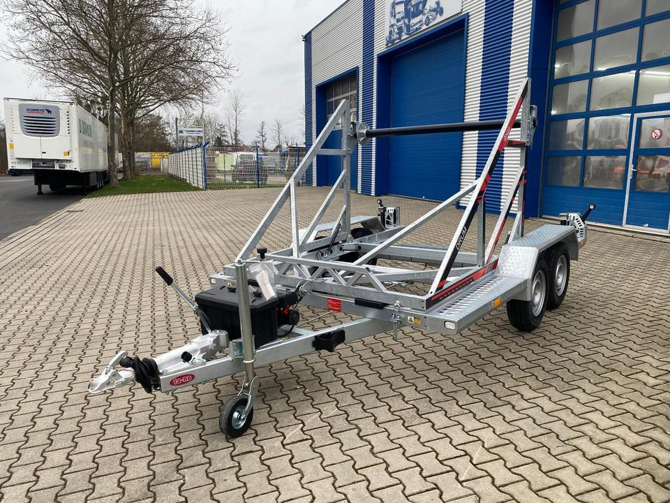 Vermietung / Kabelanhänger 3500KG E-Winde / Nutzlast 2749KG / Kabeltrommel-Anhänger / Glasfaser / 1 Woche - Remolque portabobinas: foto 1 Vermietung / Kabelanhänger 3500KG E-Winde / Nutzlast 2749KG / Kabeltrommel-Anhänger / Glasfaser / 1 Woche - Remolque portabobinas: foto 1