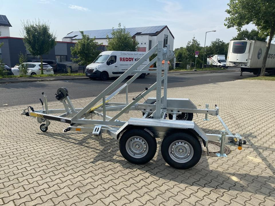 Vermietung / Kabelanhänger 3500KG / Nutzlast 2825KG / Kabeltrommel-Anhänger / Glasfaser/ 1 Monat - Remolque portabobinas: foto 4 Vermietung / Kabelanhänger 3500KG / Nutzlast 2825KG / Kabeltrommel-Anhänger / Glasfaser/ 1 Monat - Remolque portabobinas: foto 4