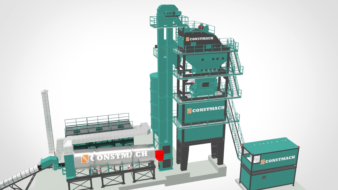 Constmach Centrale D'asphalte Stationnaire Livrée en Stock Garantie 2 ans - Planta de asfalto: foto 3 Constmach Centrale D'asphalte Stationnaire Livrée en Stock Garantie 2 ans - Planta de asfalto: foto 3