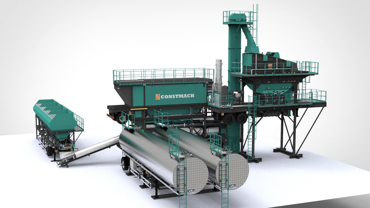 Constmach Mobile Batch Type Asphalt Plants - Planta de asfalto: foto 2 Constmach Mobile Batch Type Asphalt Plants - Planta de asfalto: foto 2