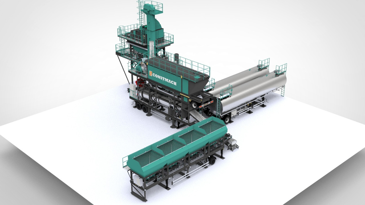 Constmach Mobile Batch Type Asphalt Plants - Planta de asfalto: foto 5 Constmach Mobile Batch Type Asphalt Plants - Planta de asfalto: foto 5