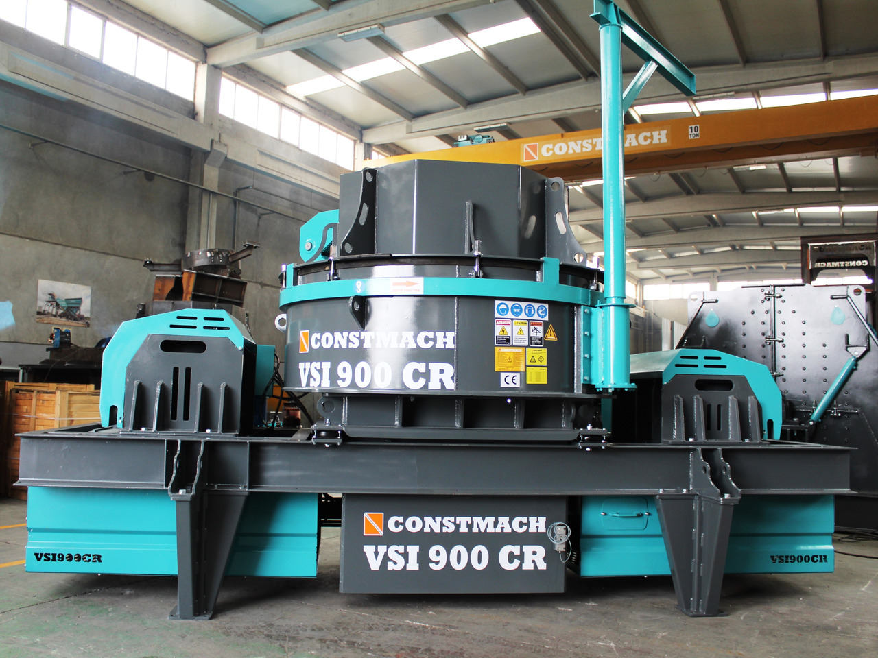 Constmach Vertical Shaft Impact Crusher with a Capacity of 65 to 400 T/H - Trituradora de impacto: foto 4 Constmach Vertical Shaft Impact Crusher with a Capacity of 65 to 400 T/H - Trituradora de impacto: foto 4