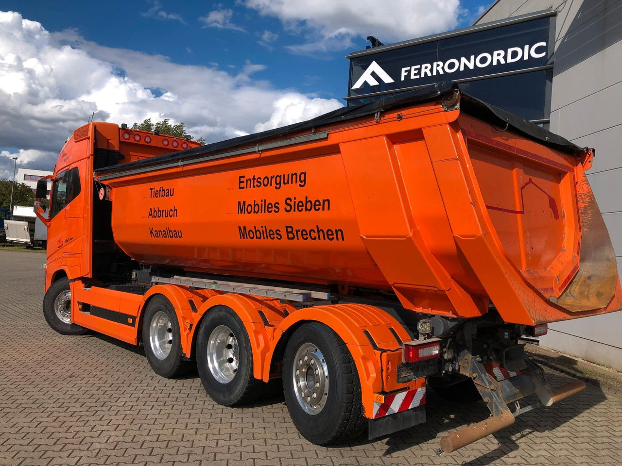 Volvo FH460 8x4 Tridem*Lift+LenkAchse*ALU*AHK*VollLuft - Camión volquete: foto 5 Volvo FH460 8x4 Tridem*Lift+LenkAchse*ALU*AHK*VollLuft - Camión volquete: foto 5