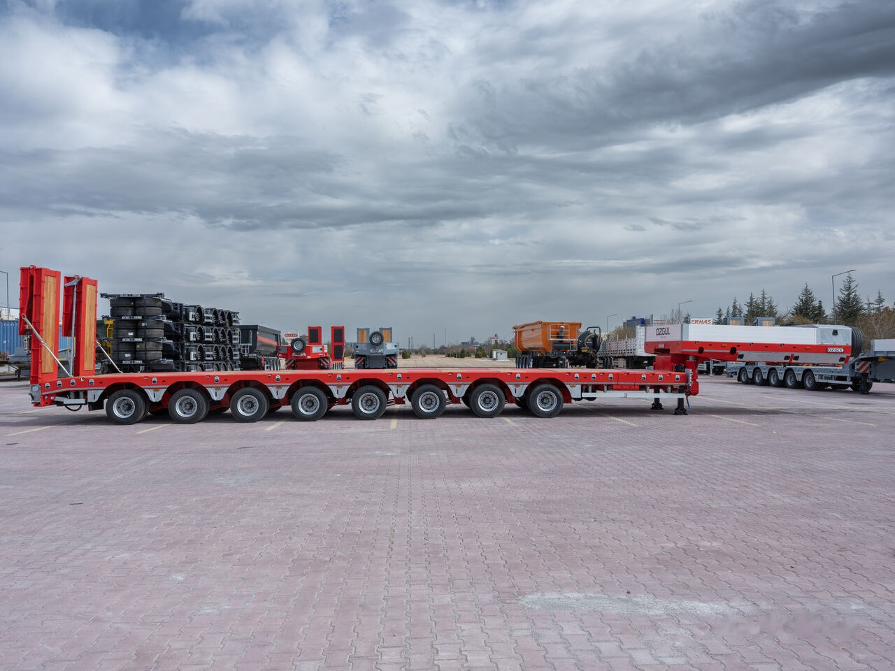 Semirremolque góndola rebajadas nuevo Özgül 8 AXLE LOWBED SEMI TRAILER: foto 17