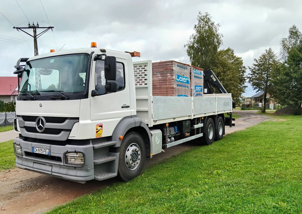 Mercedes-Benz ACTROS 2633 - Camión caja abierta, Camión grúa: foto 1 Mercedes-Benz ACTROS 2633 - Camión caja abierta, Camión grúa: foto 1