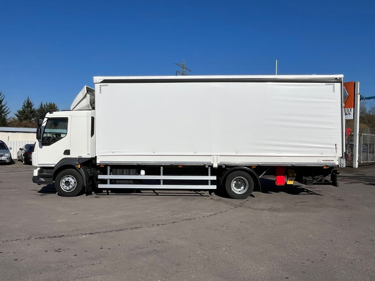 Camión lona nuevo Volvo FL 5.14 Junghanns Schiebeplane LBW: foto 11