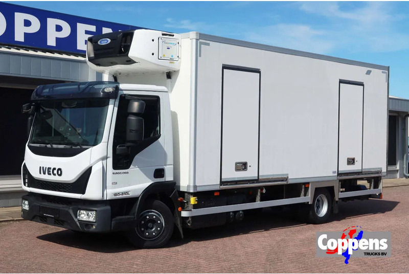 Iveco EuroCargo 120 El 210L Carrier Supra 850 MT Koel/Vries+Klep Bitemp met verplaatsbare wand - Camión frigorífico: foto 1 Iveco EuroCargo 120 El 210L Carrier Supra 850 MT Koel/Vries+Klep Bitemp met verplaatsbare wand - Camión frigorífico: foto 1