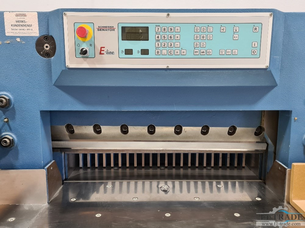 Schneider Senator SEN78 E-LINE - Máquina cortadora de papel: foto 4 Schneider Senator SEN78 E-LINE - Máquina cortadora de papel: foto 4