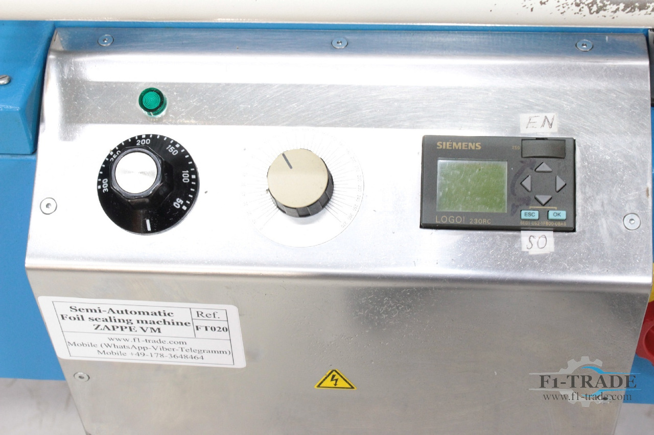 ZAPPE VM - Máquina de embalaje: foto 5 ZAPPE VM - Máquina de embalaje: foto 5