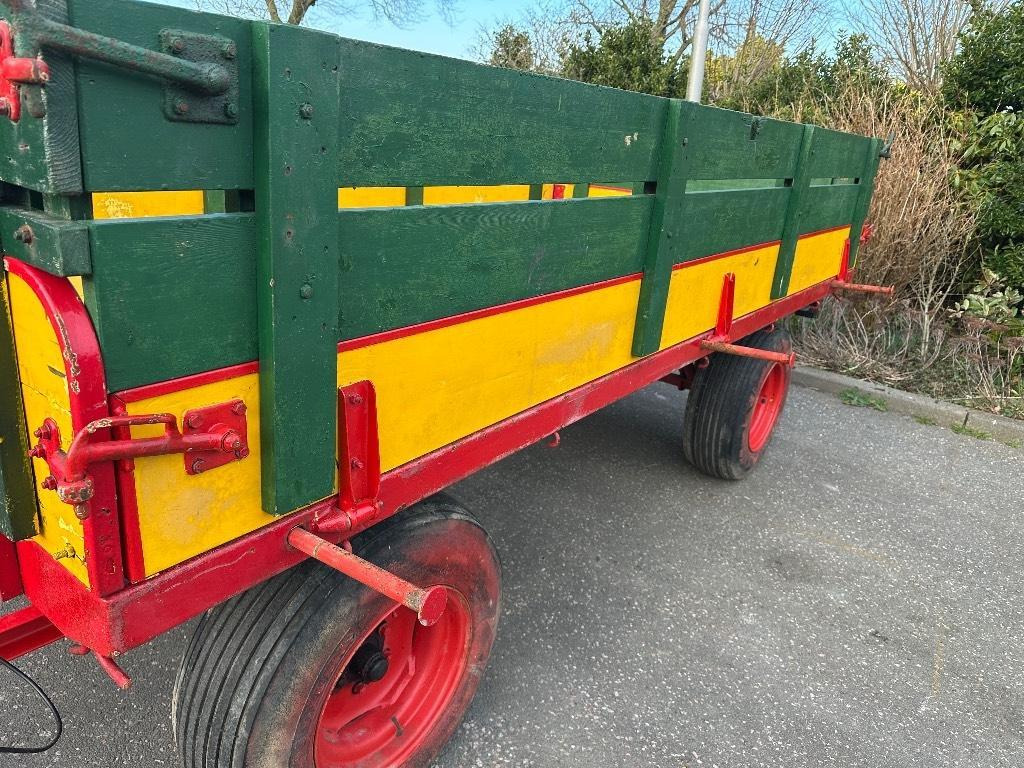 Remolque agrícola Miedema landbouwwagen vierwielige wagen schamelwagen: foto 6 Remolque agrícola Miedema landbouwwagen vierwielige wagen schamelwagen: foto 6