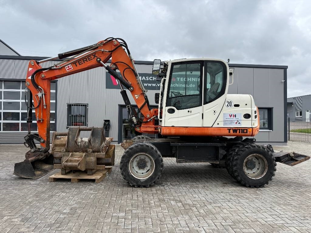 Terex TW 110 - Excavadora de ruedas: foto 2 Terex TW 110 - Excavadora de ruedas: foto 2