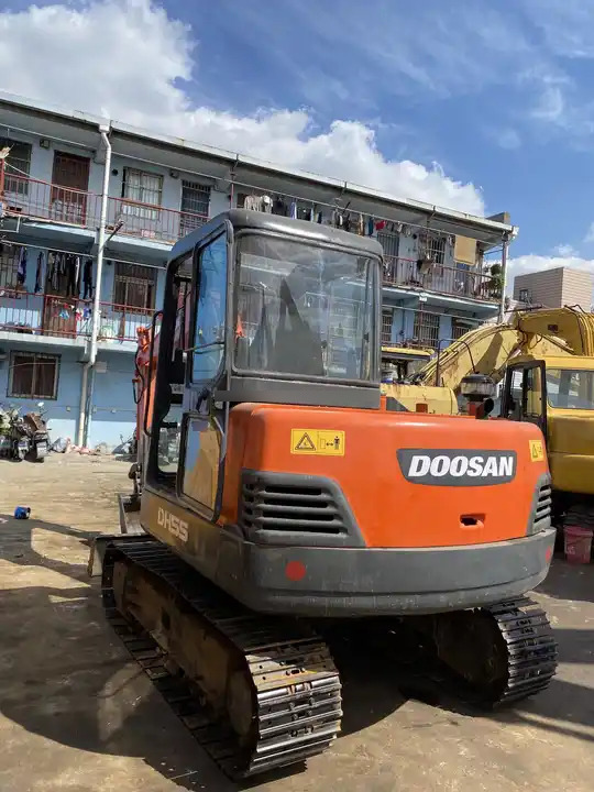 Miniexcavadora Doosan DH55-V Used Excavator Crawler Excavator Second Hand Japan Engine DH55-V Doosan Excavator in stock for sale: foto 6