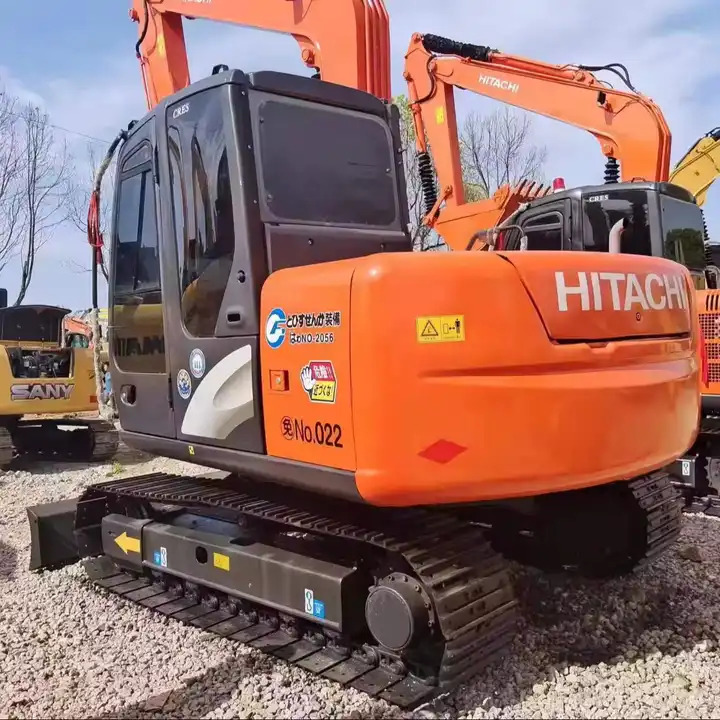 Good Working Condition 7ton Used Excavator In Shanghai China 2019 Second Hand Hitachi Zx70 Used Excavator In Shanghai - Excavadora de cadenas: foto 1 Good Working Condition 7ton Used Excavator In Shanghai China 2019 Second Hand Hitachi Zx70 Used Excavator In Shanghai - Excavadora de cadenas: foto 1