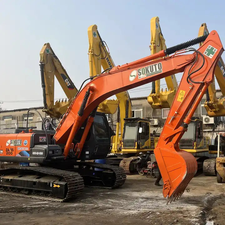 Excavadora de cadenas Japan Imported 20ton Hitachi Used Hydraulic Pump Zx200-3G Hitachi Used Excavator Construction Machine: foto 1
