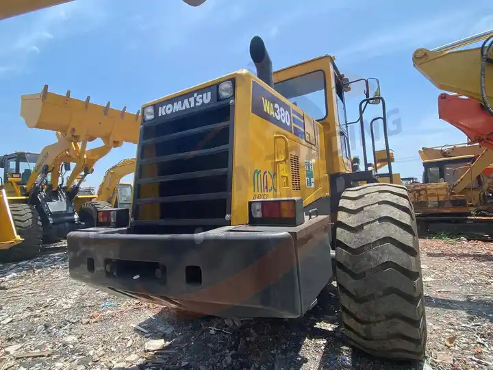 Cargadora de ruedas Second Hand Japan Made Komatsu Wa380-3 Front Loader Used Original Painting Komatsu Wa 380-3 in Stock for Sale: foto 6
