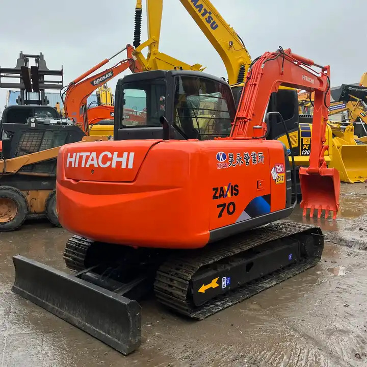 Used Hitachi excavator ZX70 in good condition for sale - Excavadora de cadenas: foto 1 Used Hitachi excavator ZX70 in good condition for sale - Excavadora de cadenas: foto 1