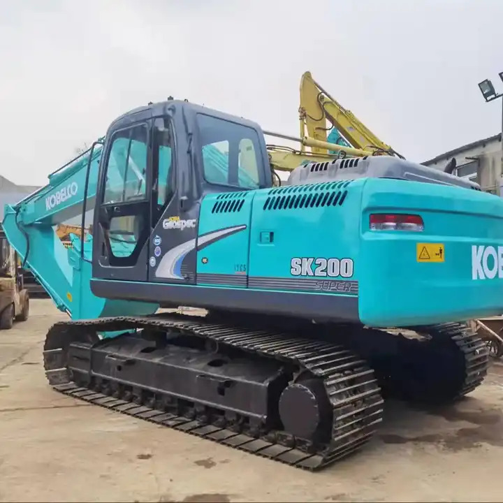 Used Kobelco Excavator Sk200-8 Kobelco Digger Secondhand 20t Construction Machinery Original Equipment in Shanghai - Excavadora de cadenas: foto 1 Used Kobelco Excavator Sk200-8 Kobelco Digger Secondhand 20t Construction Machinery Original Equipment in Shanghai - Excavadora de cadenas: foto 1