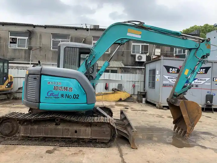 Used hydraulic Crawler Excavator Excavator Machine 7 Ton Kobelco SK75 Excavator good construction machinery for sale - Miniexcavadora: foto 5 Used hydraulic Crawler Excavator Excavator Machine 7 Ton Kobelco SK75 Excavator good construction machinery for sale - Miniexcavadora: foto 5