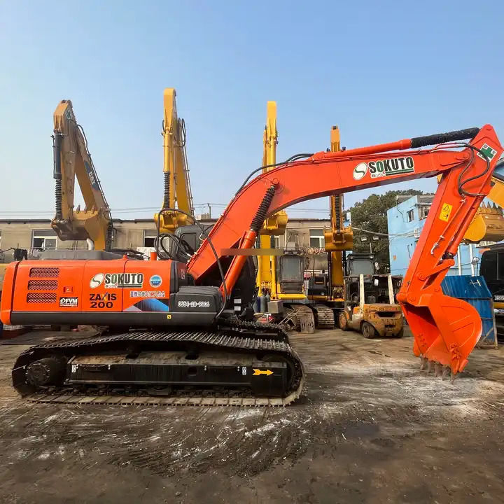 Original Japan cheap used hitachi zaxis 200 zx200-3g crawler excavator Weight 20 ton Construction on Sale - Excavadora de cadenas: foto 1 Original Japan cheap used hitachi zaxis 200 zx200-3g crawler excavator Weight 20 ton Construction on Sale - Excavadora de cadenas: foto 1